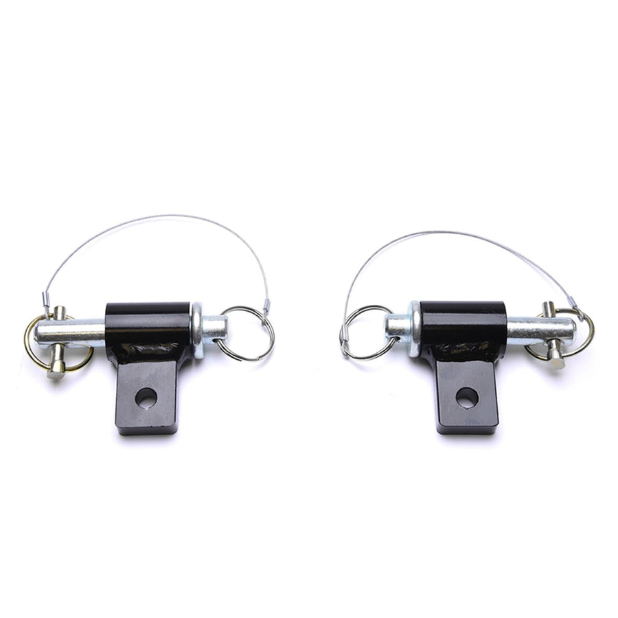 Roadmaster 030 Blue Ox Tow Bar Pair of Steel Adapters to RM Baseplate | Durable Powder-Coated | Direct and Crossbar Compatible | Motorhome Mounted Only | Easy Installation