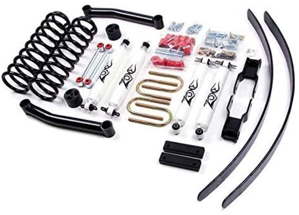 Dana35 Zone Offroad Suspension Lift Kit For Jeep Cherokee