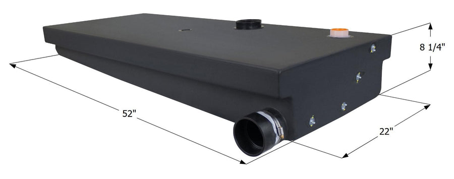 Holding Tank Icon 15123 H3977-30 Gallon, 52" x 22" x 8.25"