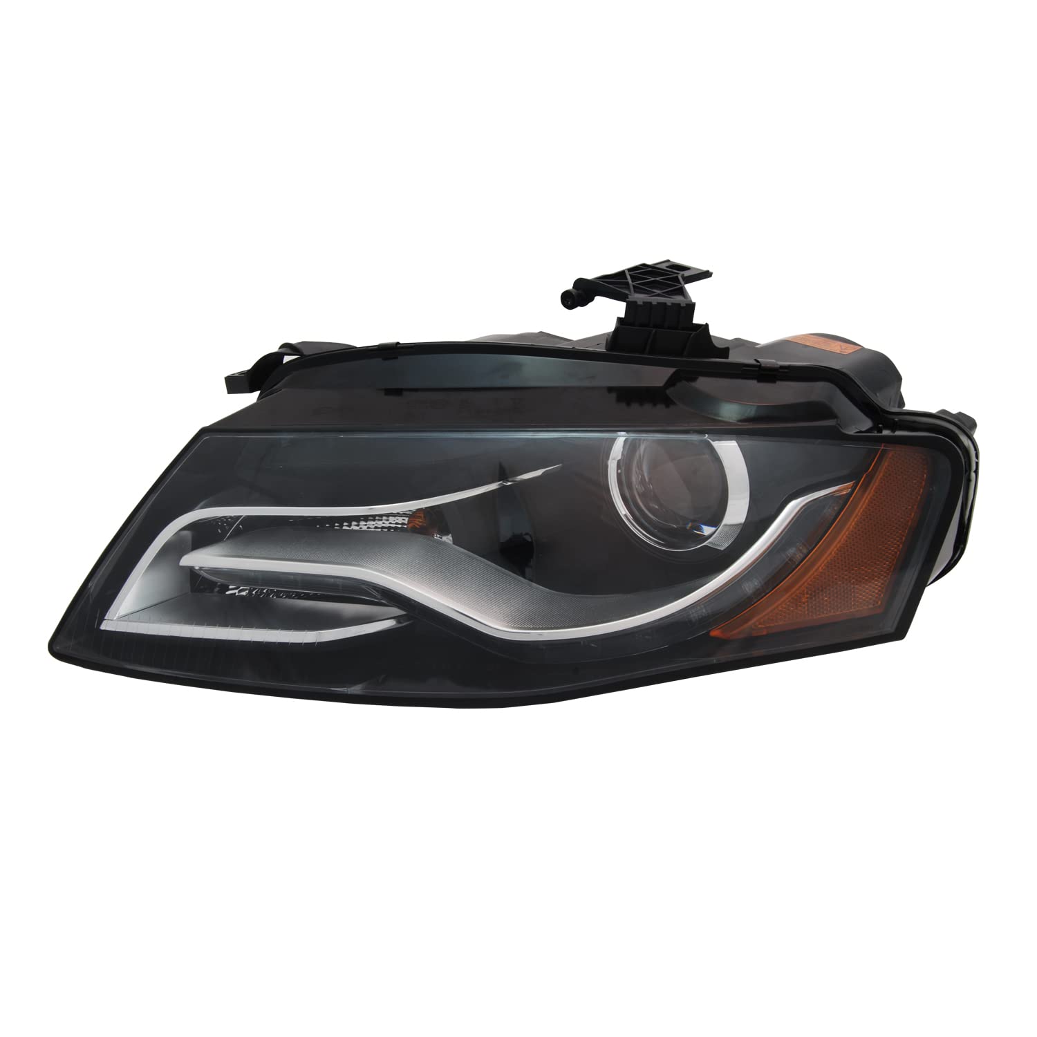 Left TYC Headlight Assembly Compatible with 2009-2012 Audi A4