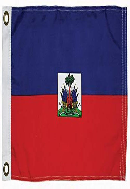 Haiti Civil Flag for Boats, Pools and Docks TAYLOR MADE PRODUCTS 12" x 18"