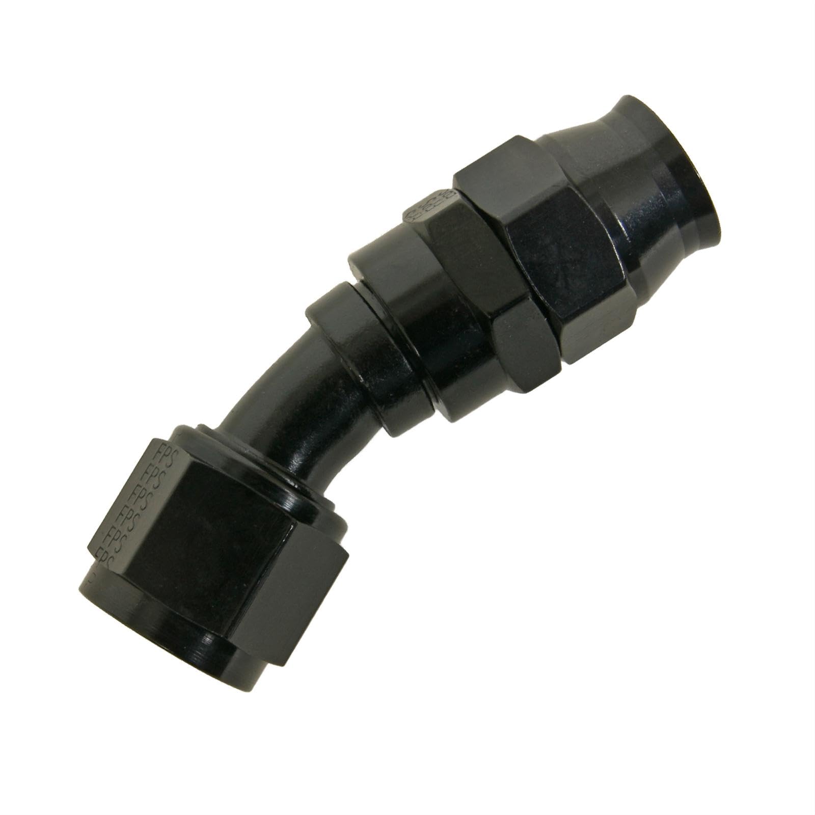 Fragola Performance Systems #10 Real Street 30 Deg. Hose End For Ptfe Hose Black 683010-BL