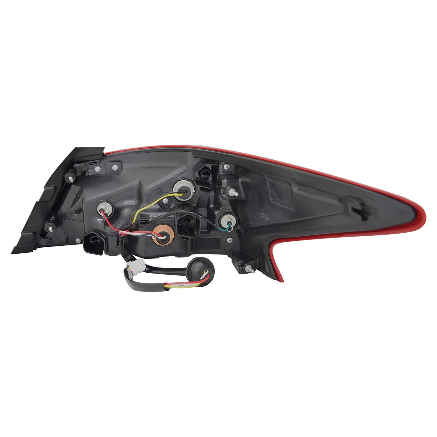 Left TYC Tail Light Assembly Compatible with 2018-2018 Nissan Altima