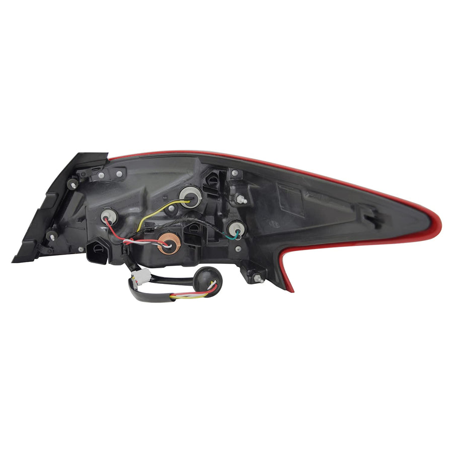 Left TYC Tail Light Assembly Compatible with 2018-2018 Nissan Altima