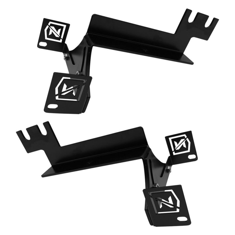 ZROADZ LED Mounting Bracket & Kit Under Rear Bumper - Compatible w/ 2017-2022 Ford F-250, F-350, F-450, F-550 - with (2) 6 Inch ZROADZ LED Lights (Included) with Wiring Harness - PN Z385471-KIT