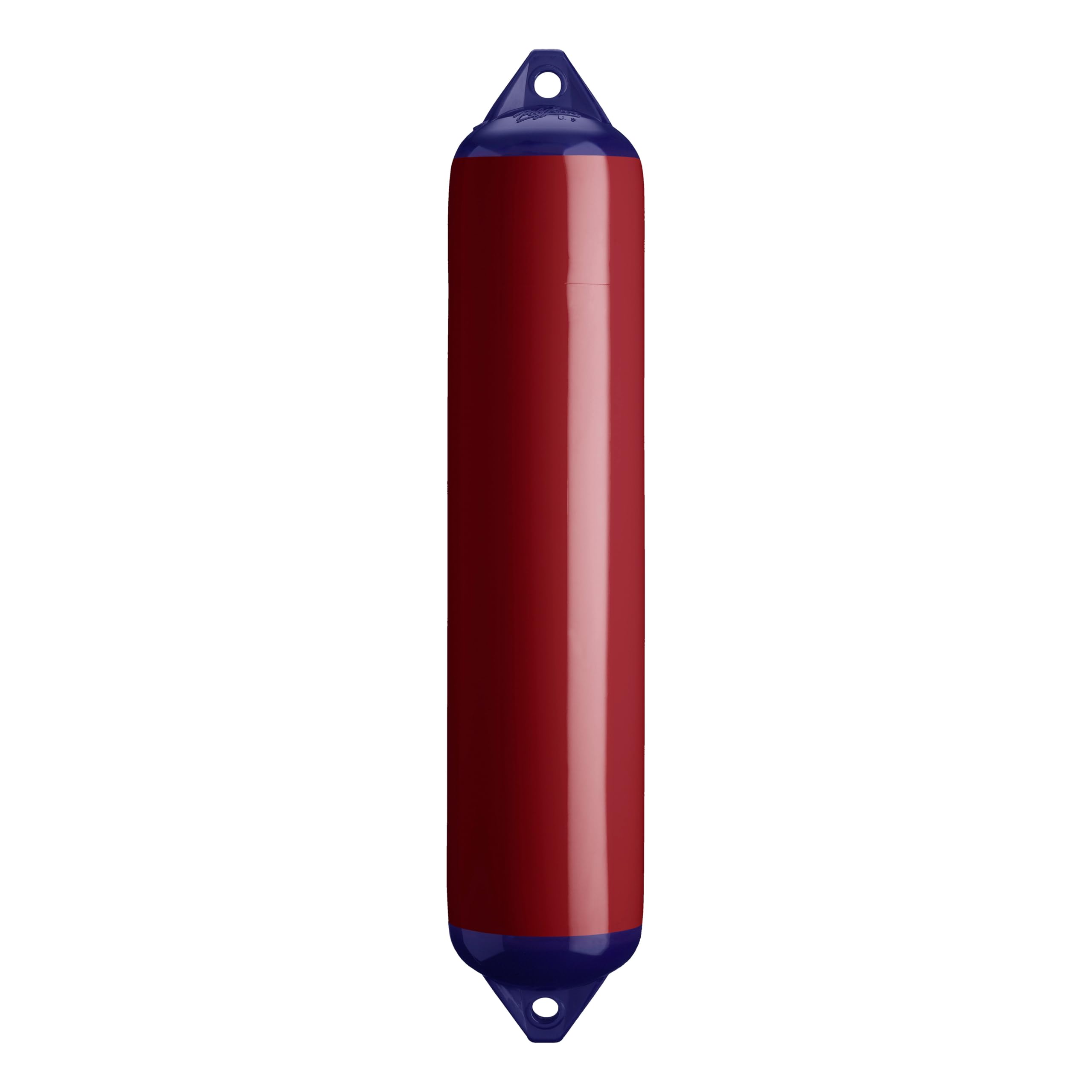 Polyform F-4 Standard Boat Fender F-Series - Burgundy Blue Ropehold
