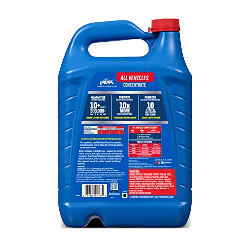Antifreeze and Coolant PEAK Concentrate for All Engine Cooling Systems