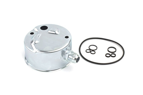 PSC Motor Sports Power Steering Pump Reservoir SR2545-12K Remote Fill Number 12 JIC Feed On Side w/O-Rings