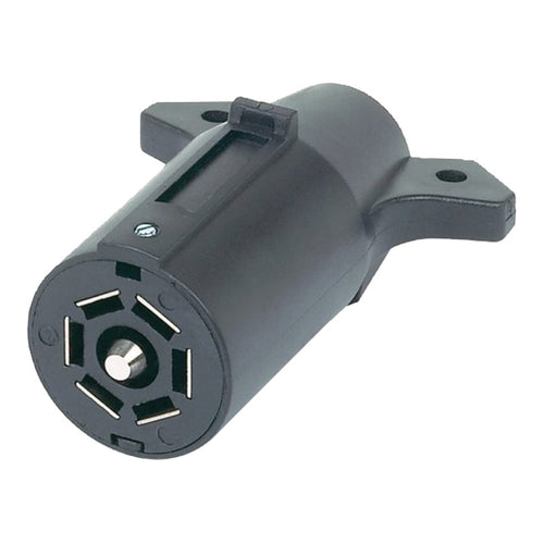 7-Way RV Blade HUSKY TOWING Plastic Trailer Connector for Trailer Side Plug Liners 30140