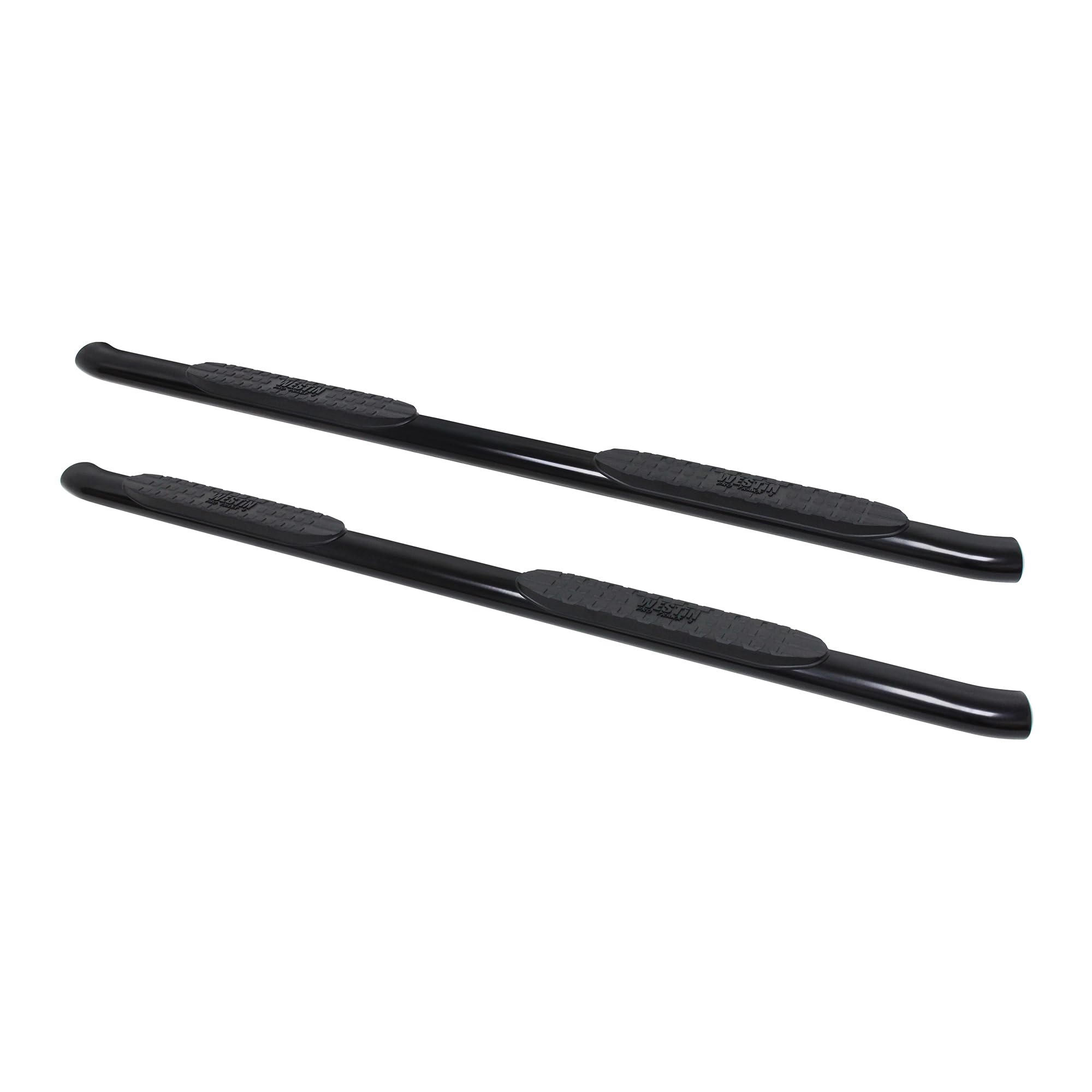 Pro Traxx 4 Oval Nerf Step Bars Westin fits 2019-2023 Ram 1500 Crew Cab (Excl. Ram 1500 Classic) Black 1 Pair