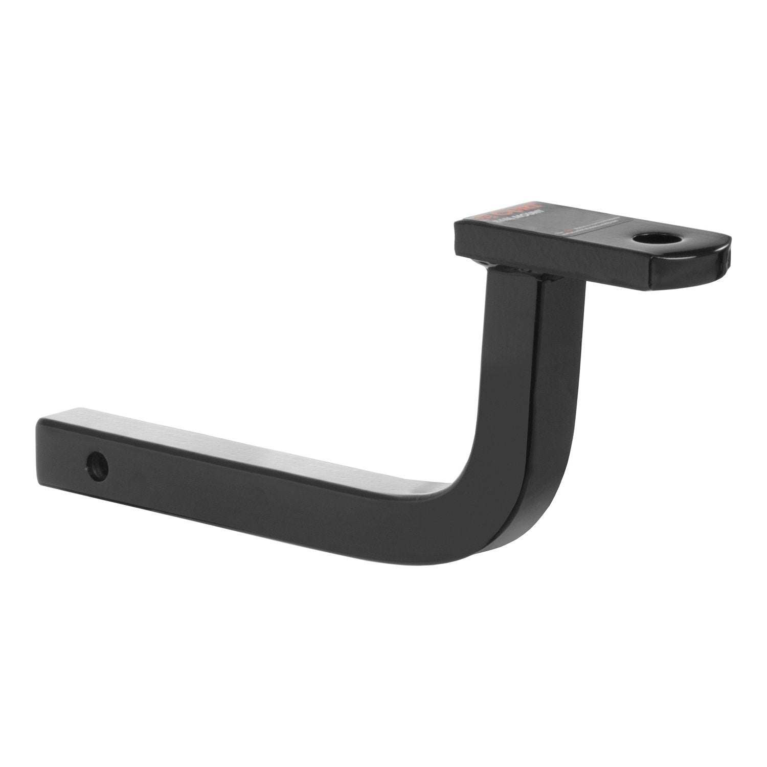 CURT 45015 Trailer Hitch Class 2 Ball Mount, Fits 1-1/4-Inch Receiver, 3,500 lbs, 3/4-Inch Hole, 5-Inch Rise, Gloss Black Powder Coat, MOUNT 8