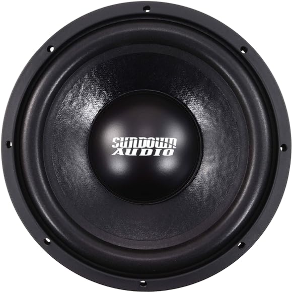 LCS v.2 Sundown Audio 12" Competition Grade Car Subwoofer - 500W RMS / 1000W Peak, Dual 4-ohm Voice Coils, Deep Bass for Ported Enclosures - LCS12v2