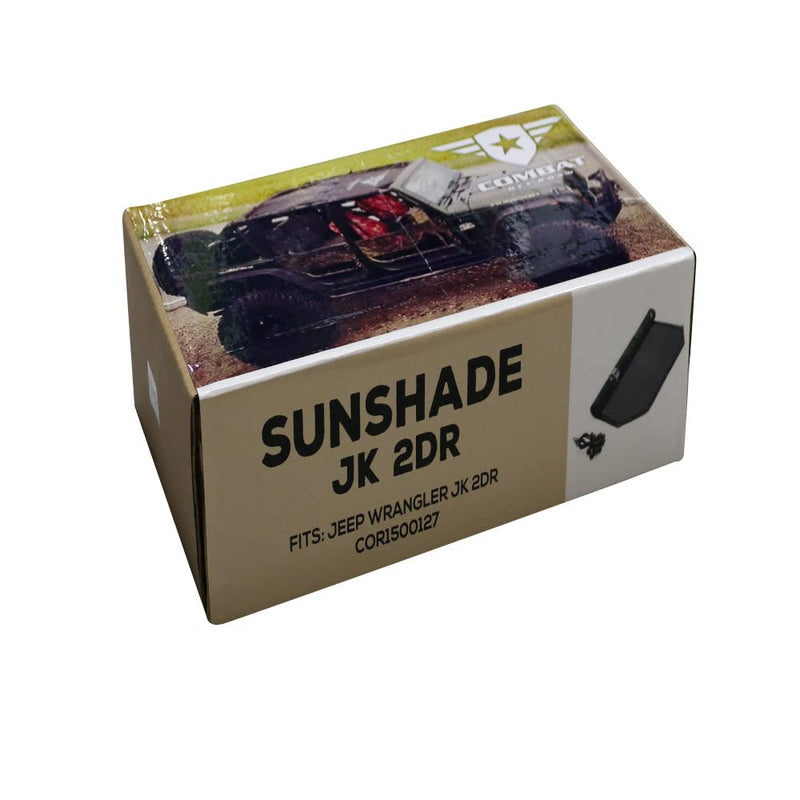 Combat Off Road Sunshade Undercover Compatible with Jeep JK 2 Door