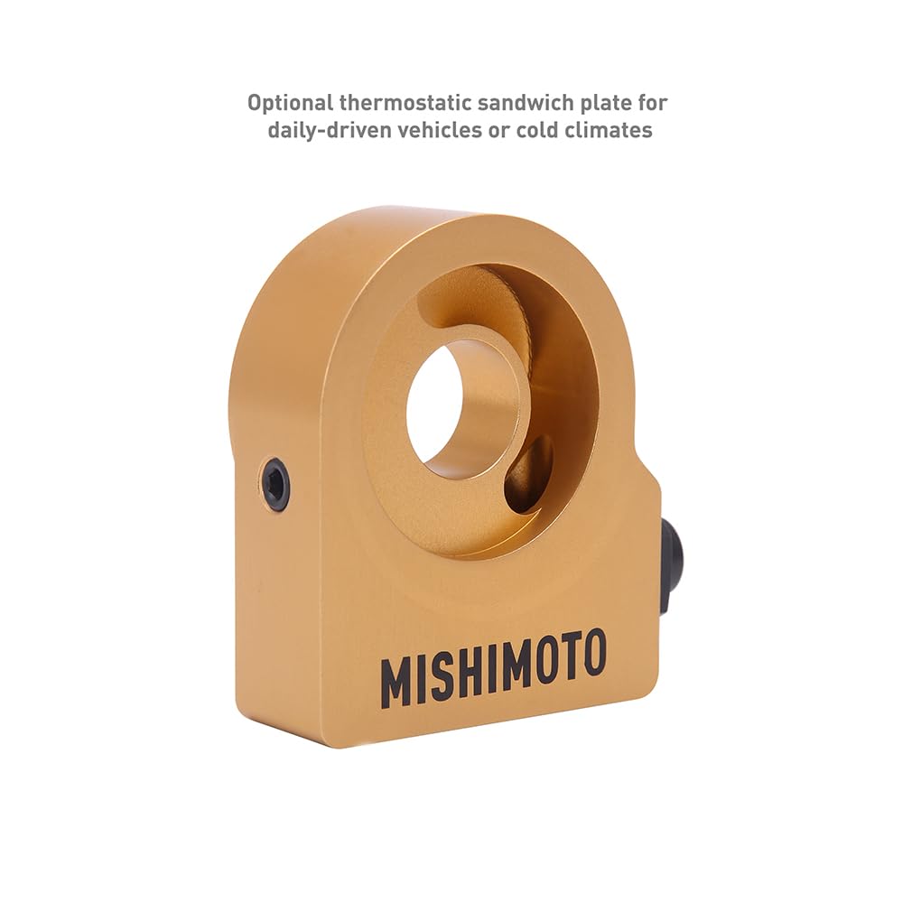 Mishimoto Thermostatic Oil Cooler Kit, Silver Cooler