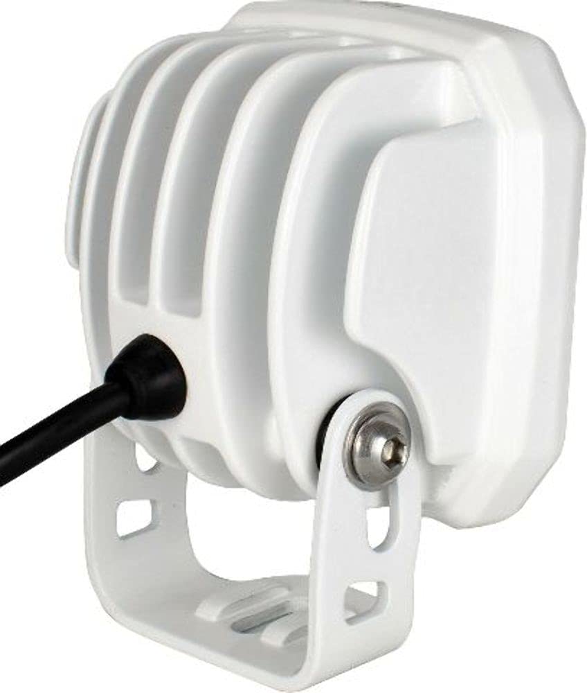 Duralux Work Light Xe 4 Led 60 Degree. White Marine Grade Paint