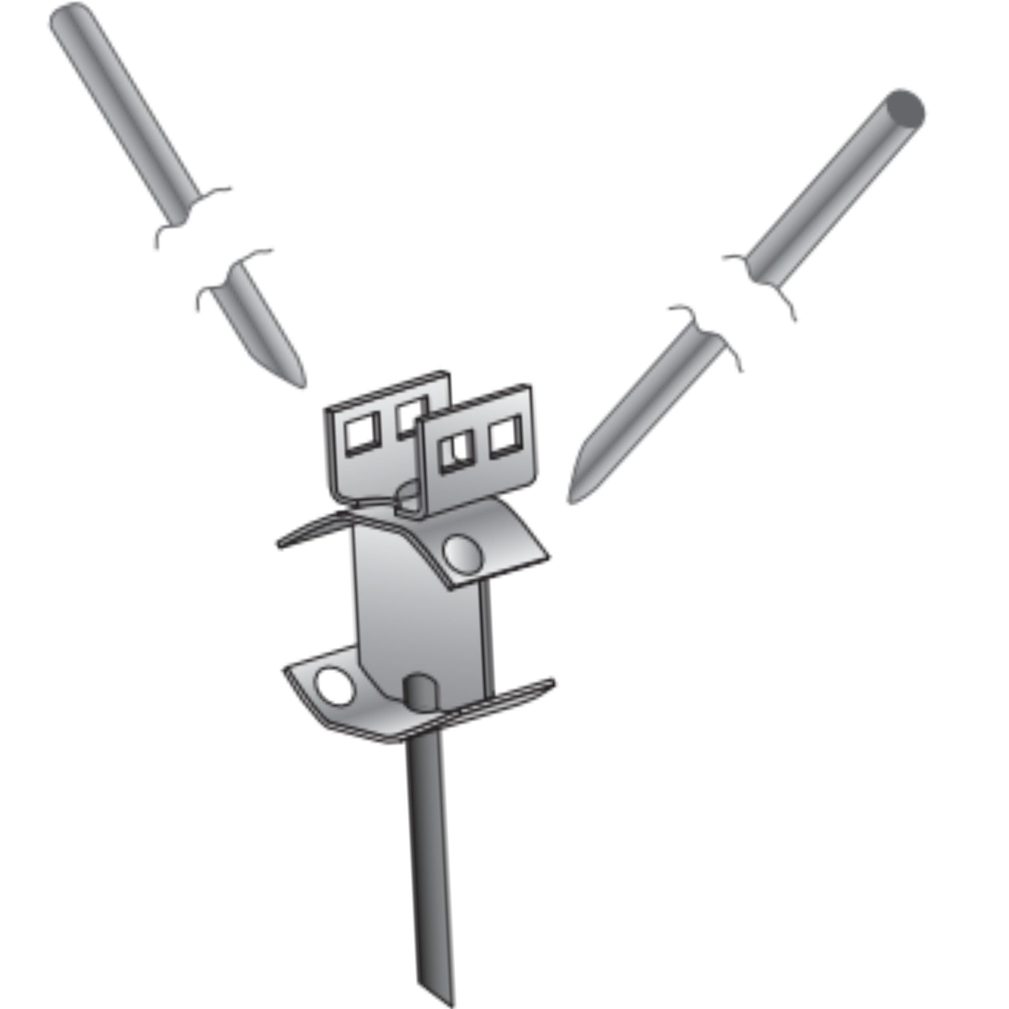 Cross Drive Tie Down Rock Anchor – Heavy-Duty 30” Anchor with Swivel Head for Secure Rock Installation 1 in Box