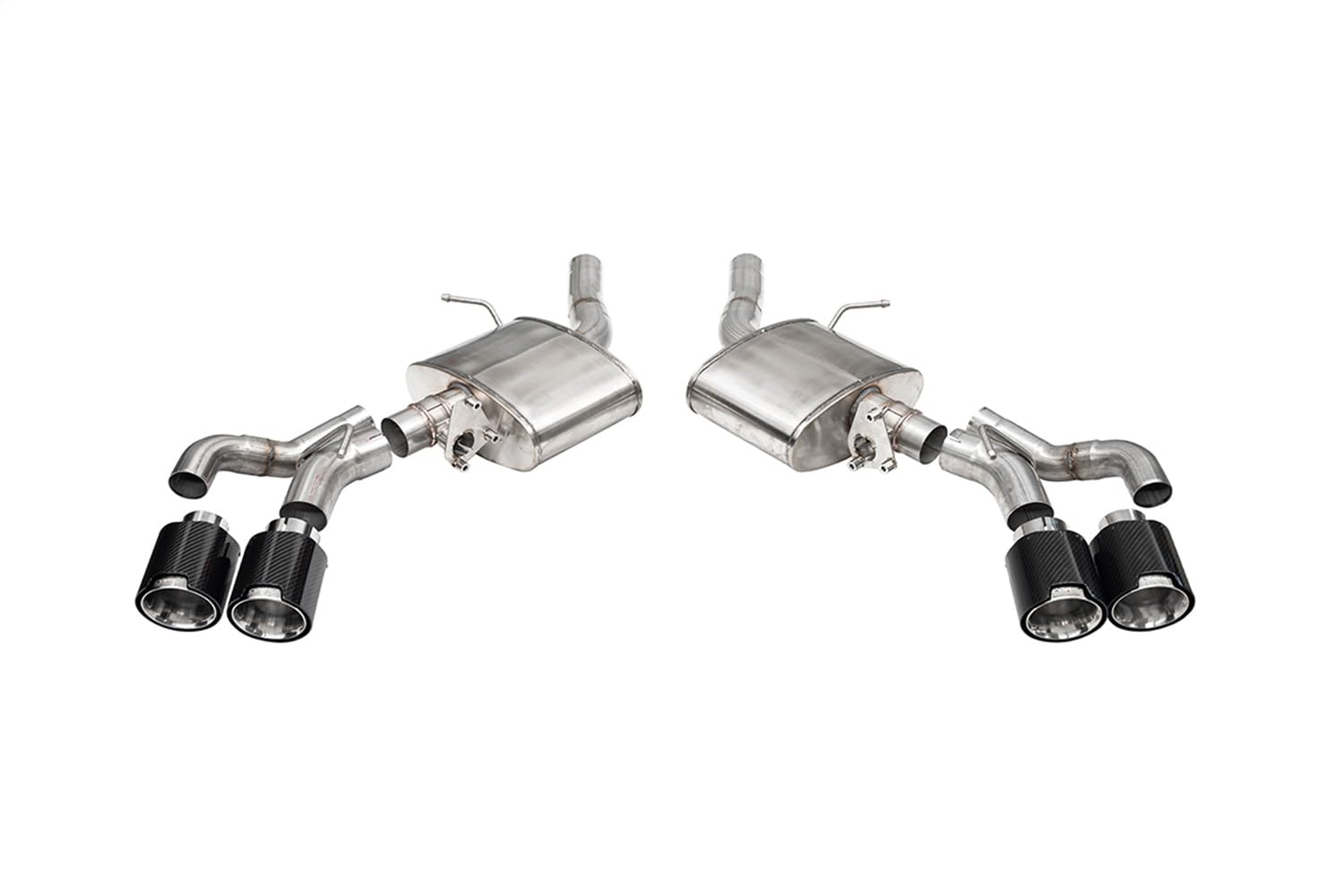 Cadillac CT5-V Blackwing 2022+ (21322CF) Carbon Fiber Twin Tips 4.5 in Axle-Back 3.0 in Sport Valved by CORSA PERFORMANCE