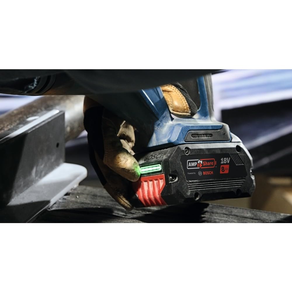 PROFACTOR™ BOSCH GSA18V-110B14 18V 1-1/8 In. Reciprocating Saw Kit with (1) CORE18V 8.0 Ah Performance Battery