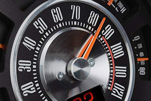 Dakota Digital Compatible with 1961-66 Ford Pickup Truck RTX-66F-BRO-X and 1966-77 Bronco Retrotech Gauge Instrument System