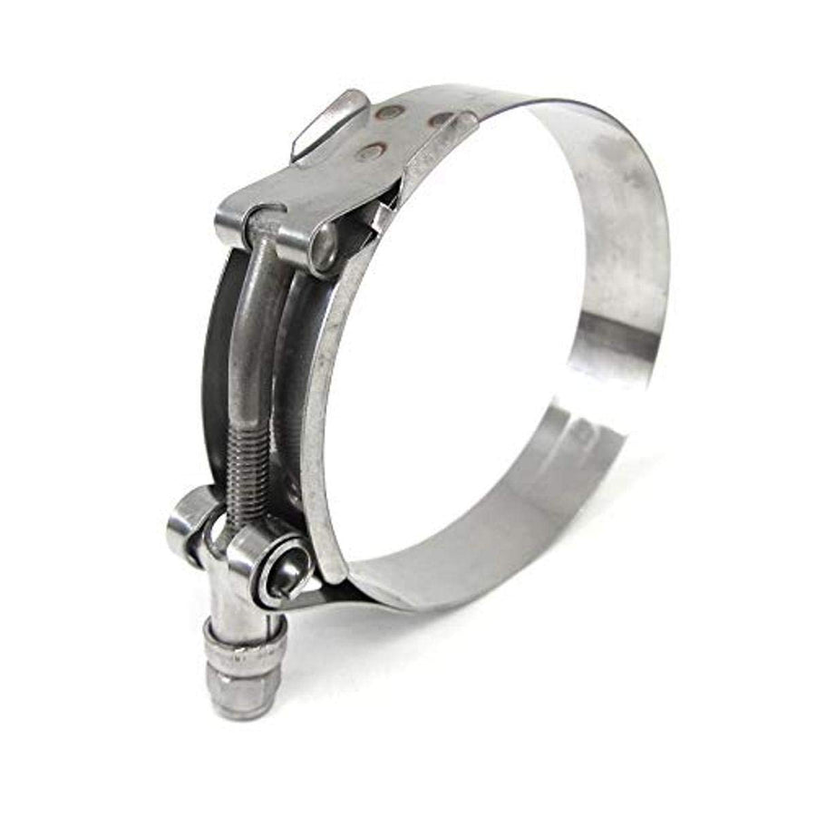 316 Marine Stainless Steel HPS Performance T-Bolt Hose Clamp Size # 28, fit 1.5" ID Hose, Range: 1.73" - 2" (316-SSTC-44-51)