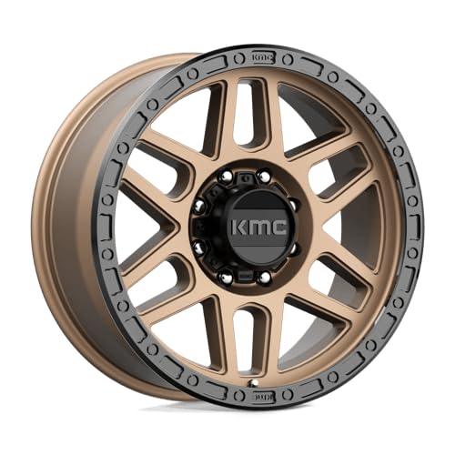 KMC Wheels KM544 8X170 17X9 M-BRZ BLK LP -12MM - KM54479087612N
