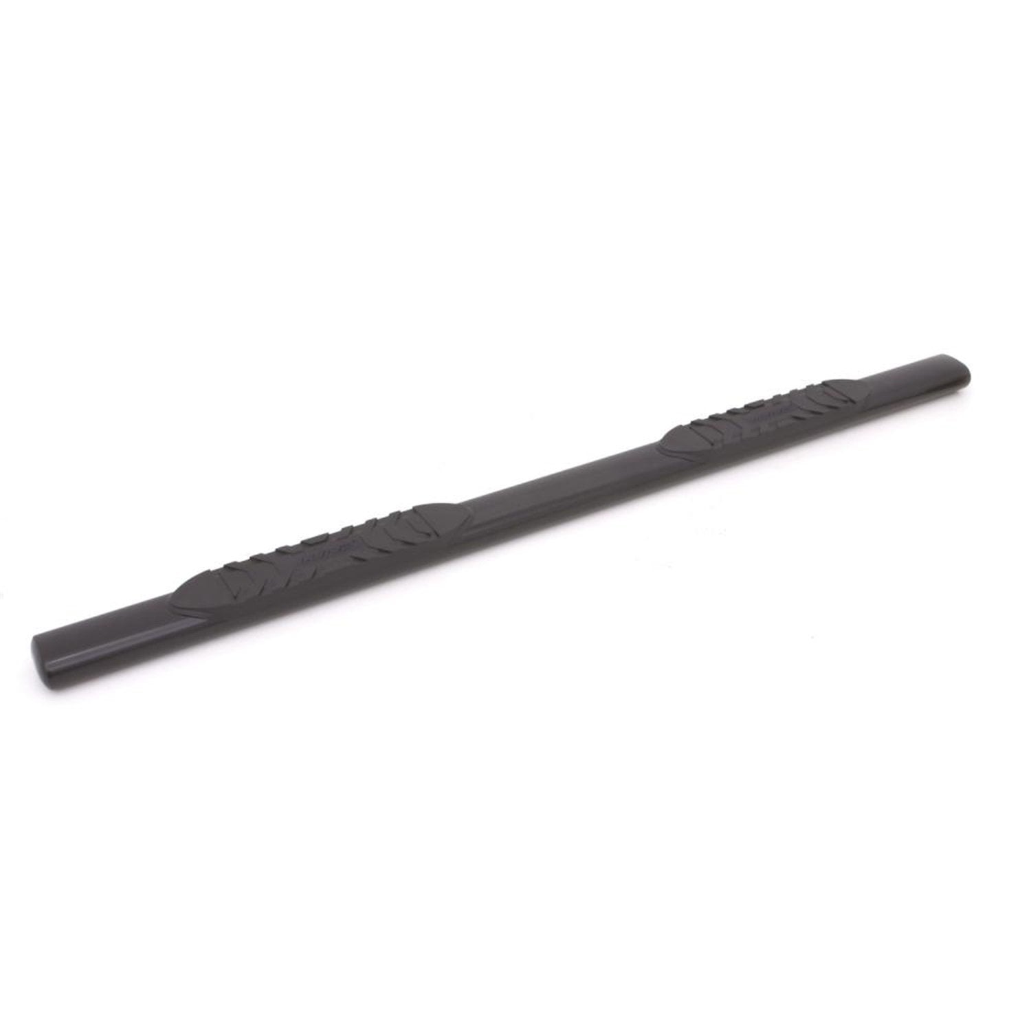 5" Oval Lund Straight Black Steel Nerf Bars for 2019 Silverado 1500