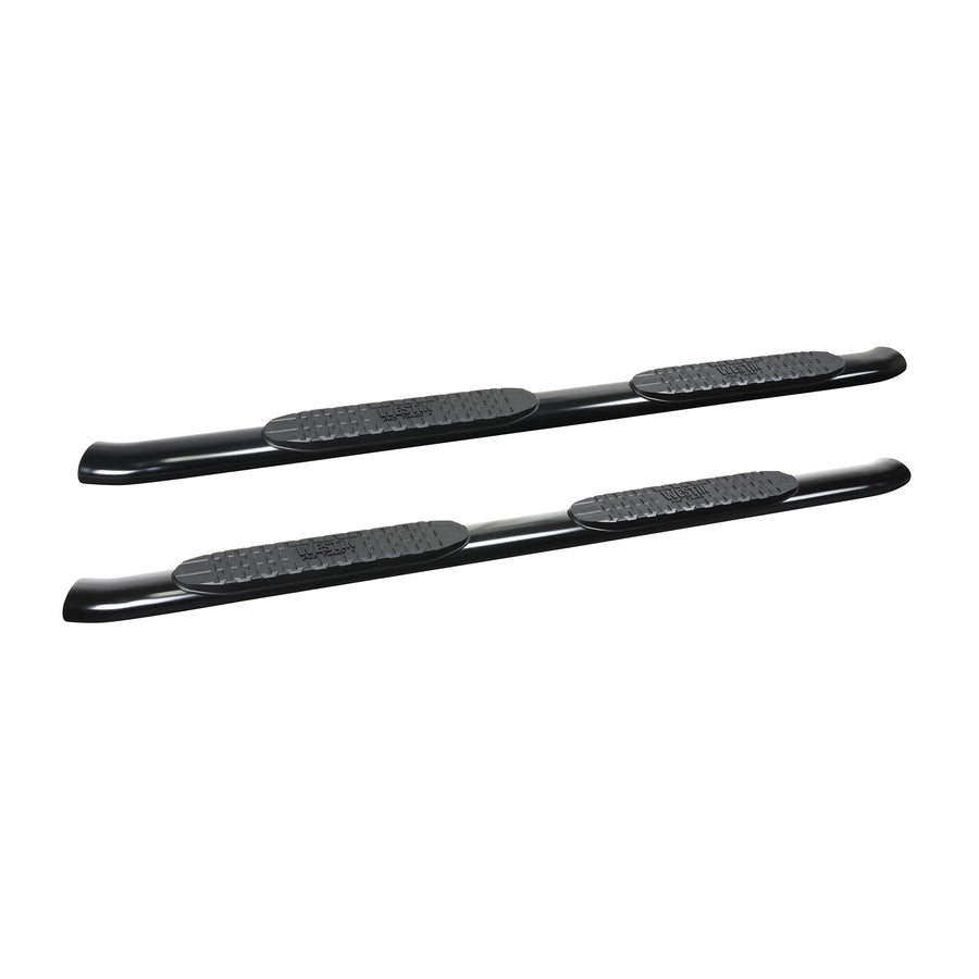 PRO TRAXX 4 Westin Oval Nerf Bars fits 2019-2025 Ram 1500 Quad Cab (Exc 1500 Classic) Black Pair