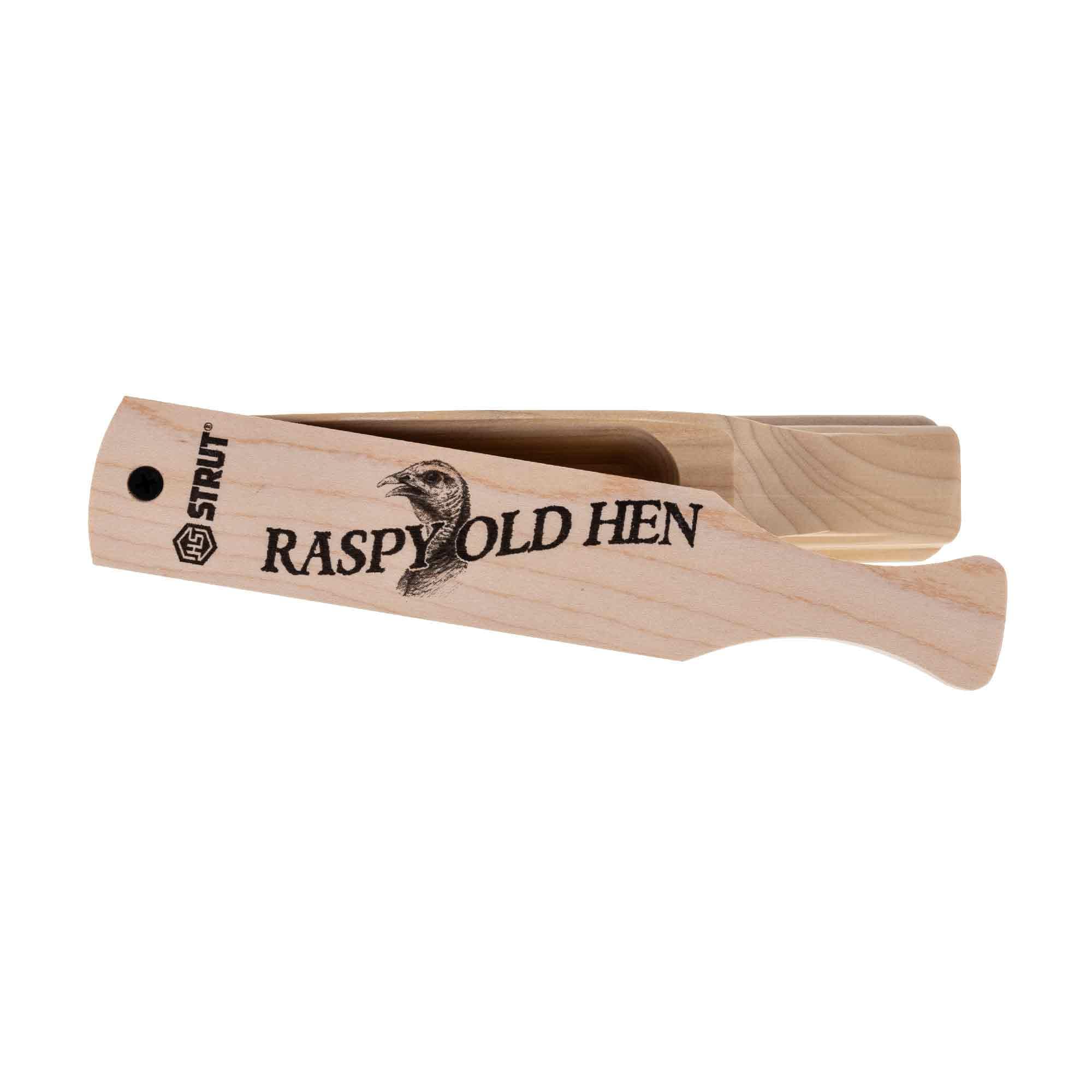 Hunters Specialties Box Call Raspy Old Hen - Native Hardwood Construction Wide Range of Realistic Turkey Sounds