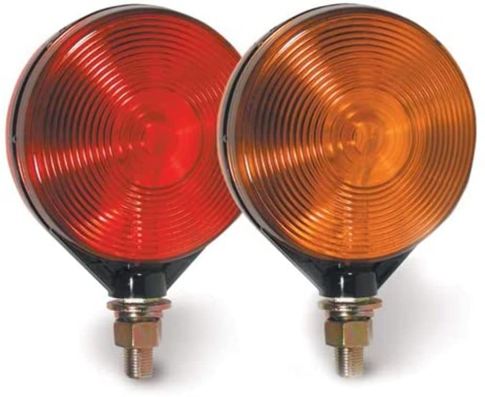 Custer 4" Red/Amber CP202RA Pedestal Style Stop/Tail/Turn Lamp