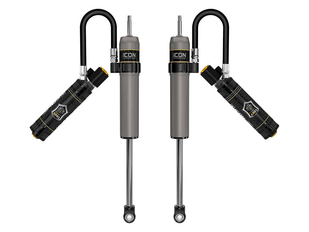 Pair ICON, Compatible with 05-22 Ford F250/F350 SD 4WD 0-2.5 Lift Front 2.5 VS RR/CDEV Shocks, 67800EP