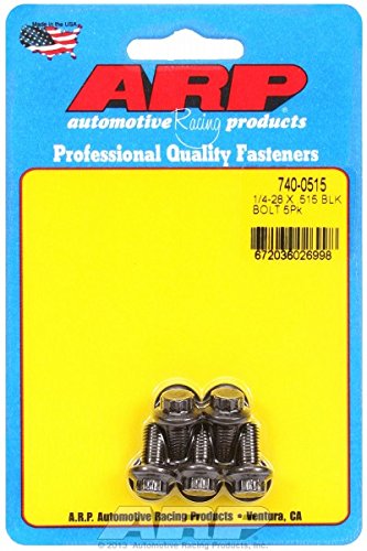 663-1009 Automotive Racing Products M10x1.25x70 Hex Blk Oxide Blts