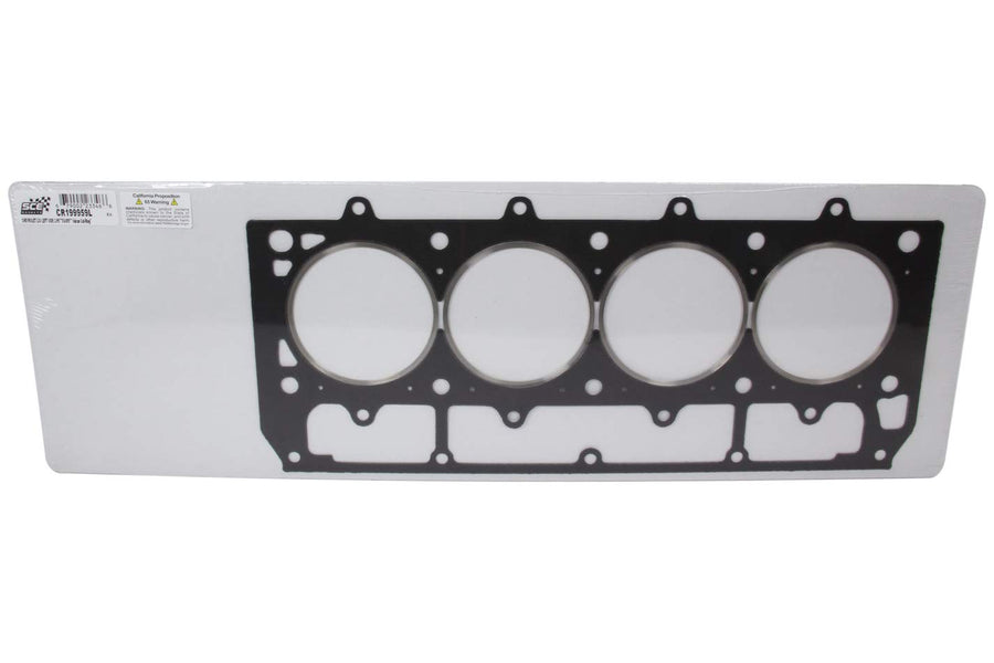 Cylinder Head Gasket, SCE Gaskets Vulcan Cut Ring, 3.977 in Bore, 0.059 in Compression Thickness, Driver Side, Composite, GM LS-Series, Each