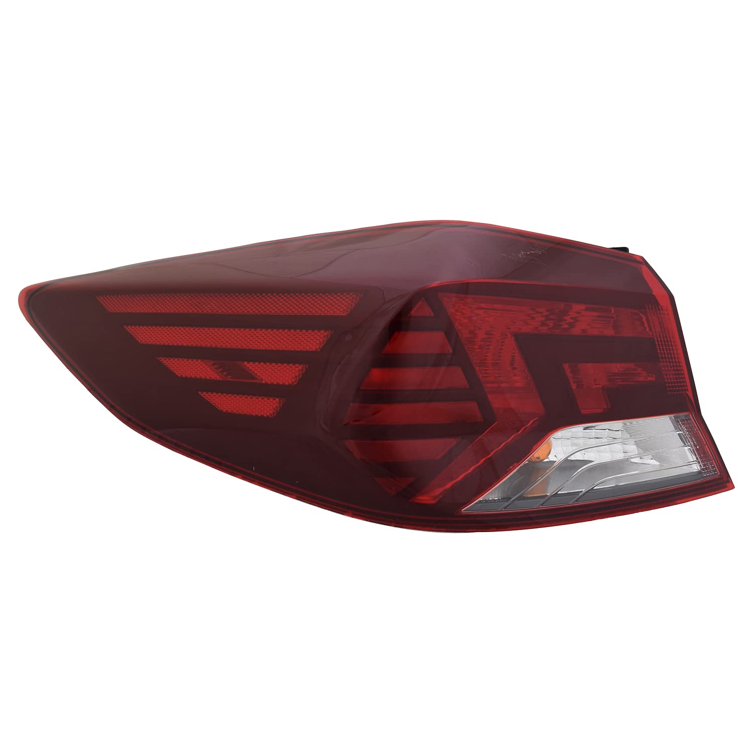 Left TYC Tail Light Assembly Compatible with 2019-2020 Hyundai Elantra