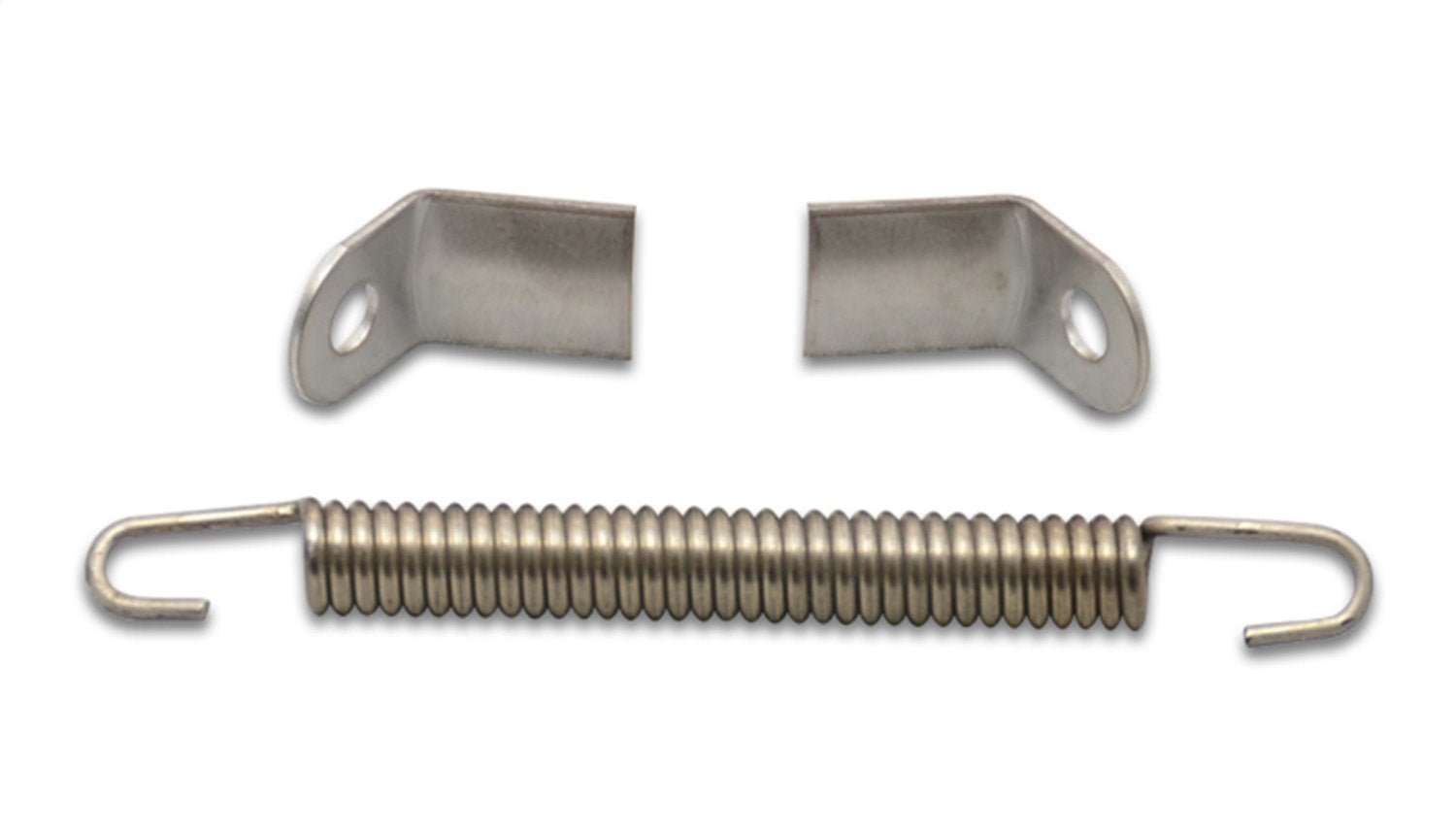 Power Vibrant Performance 10340 Exhaust Collector Lock Tabs, Weld-On, 2 Stainless Steel weld tabs, 1 Spring, kit