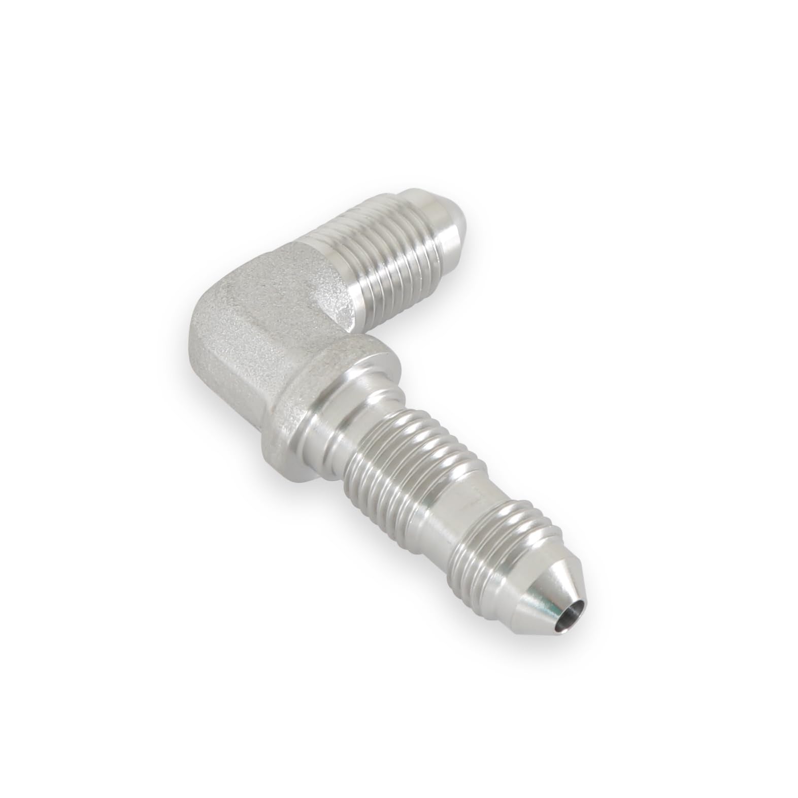 90 Degree Earl's -3 AN Bulkhead Stainless Steel