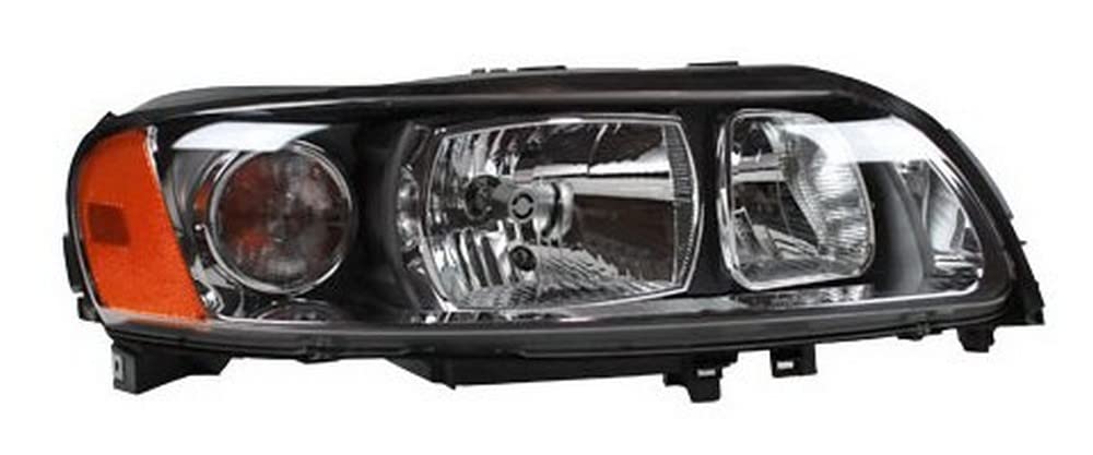Right TYC Headlight Assembly Compatible with 2005-2007 Volvo V70