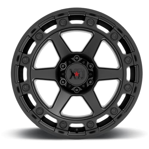 XD Wheels Xd862 Satin Black Wheel with Alloy Steel (20 x 10. inches /6 x 87 mm, -18 mm Offset)