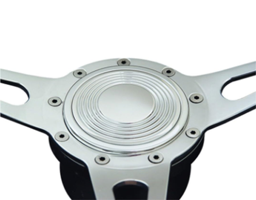 Horn Cover Assembly LECARRA Groovy Logo Polished