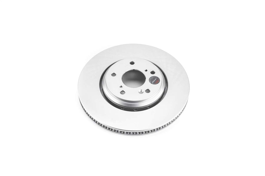 Power Stop JBR1730EVC Genuine Geomet Coated Front Brake Rotor For Acura ILX 2017-2022, Honda Accord 2016-2017, Honda Civic 2017-2020 [Model Specific]
