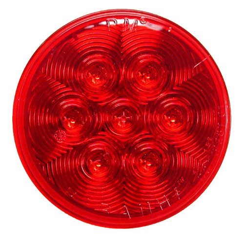 4 Round Peterson LED Stop Turn Tail Lights - 826R-3