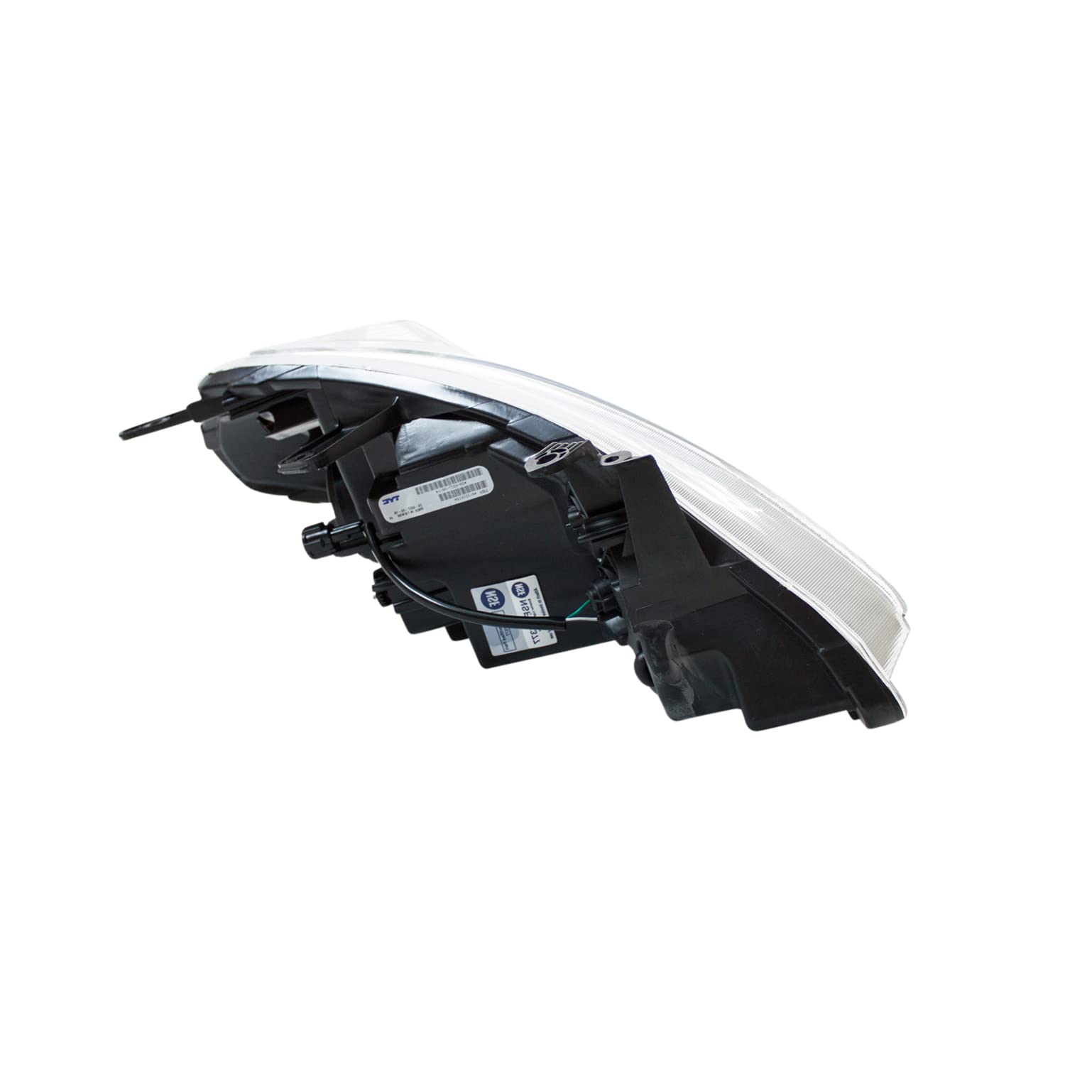 Left TYC Headlight Assembly Compatible with 2007-2011 Nissan Versa