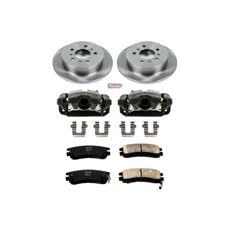 Power Stop KCOE1440 1-Click Autospecialty OE Replacement Brake Kit with Calipers For Buick Allure, Buick LaCrosse, Chevrolet Impala, Chevrolet Monte Carlo [Model Specific]