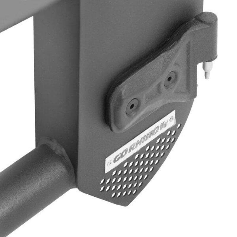 Go Rhino Tube Trailline Doors - Front | Mild Steel, Textured Black | 572501 | Fits 2007 - 2018 Jeep Wrangler JK, JKU, 2-Door or 4-Door