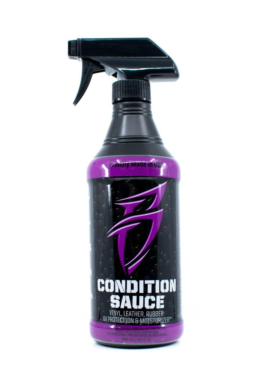 Vinyl Sauce Boat Bling Premium Vinyl and Leather Cleaner, for Boats, RVs, Powersport Vehicles, 20 oz.