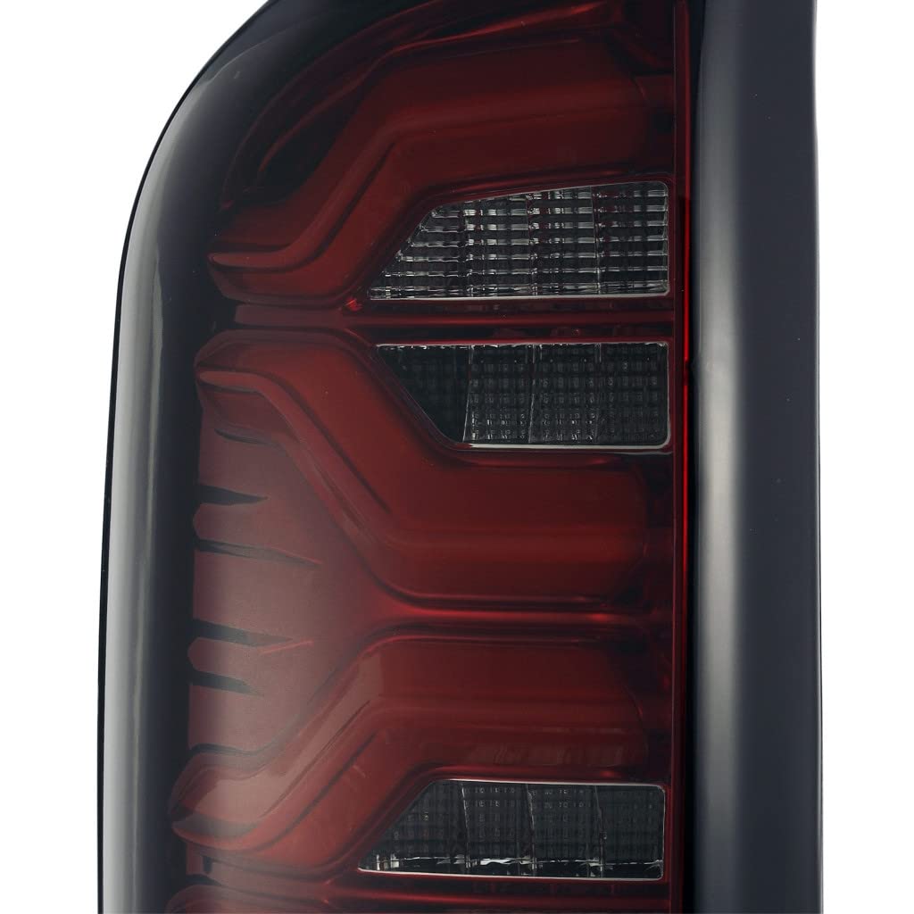 For Toyota Tacoma AlphaRex 2016-2020 LED Tail Lights PRO-Series | Red Smoke | 680020