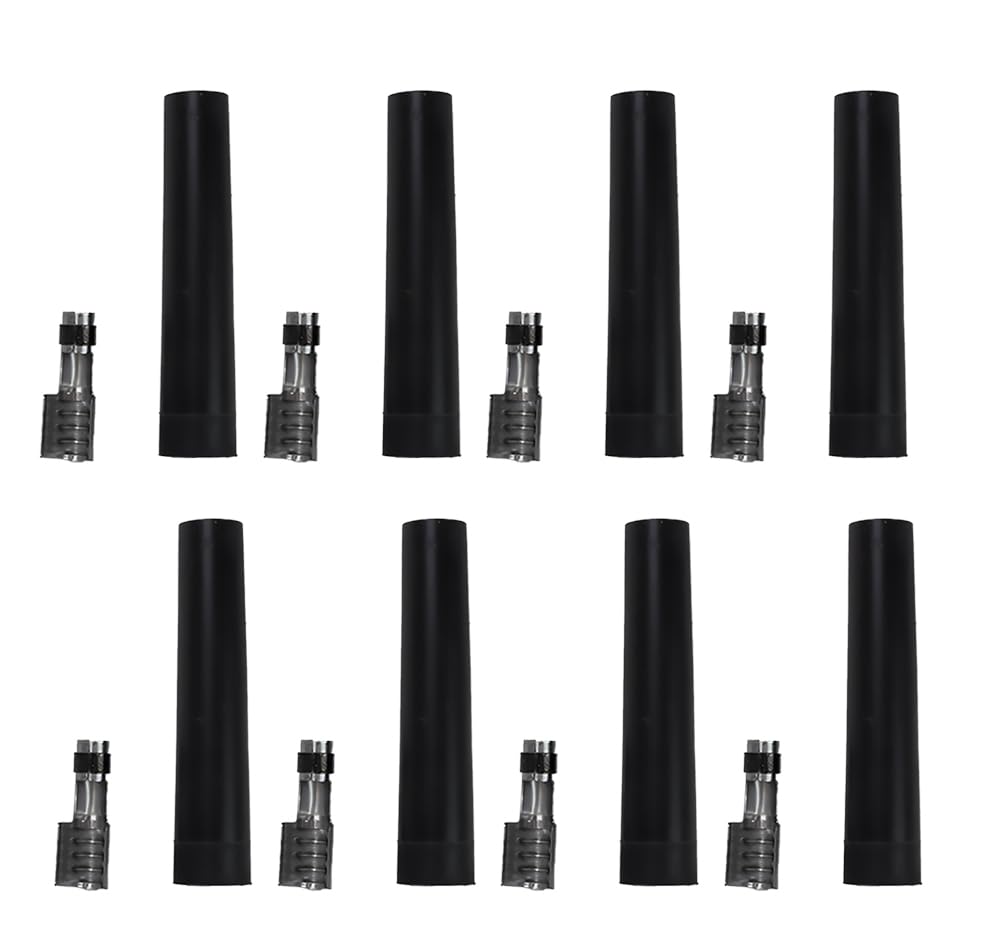 Moroso Spark Plug Boot and Terminal Kit 73858, Short Straight Ends
