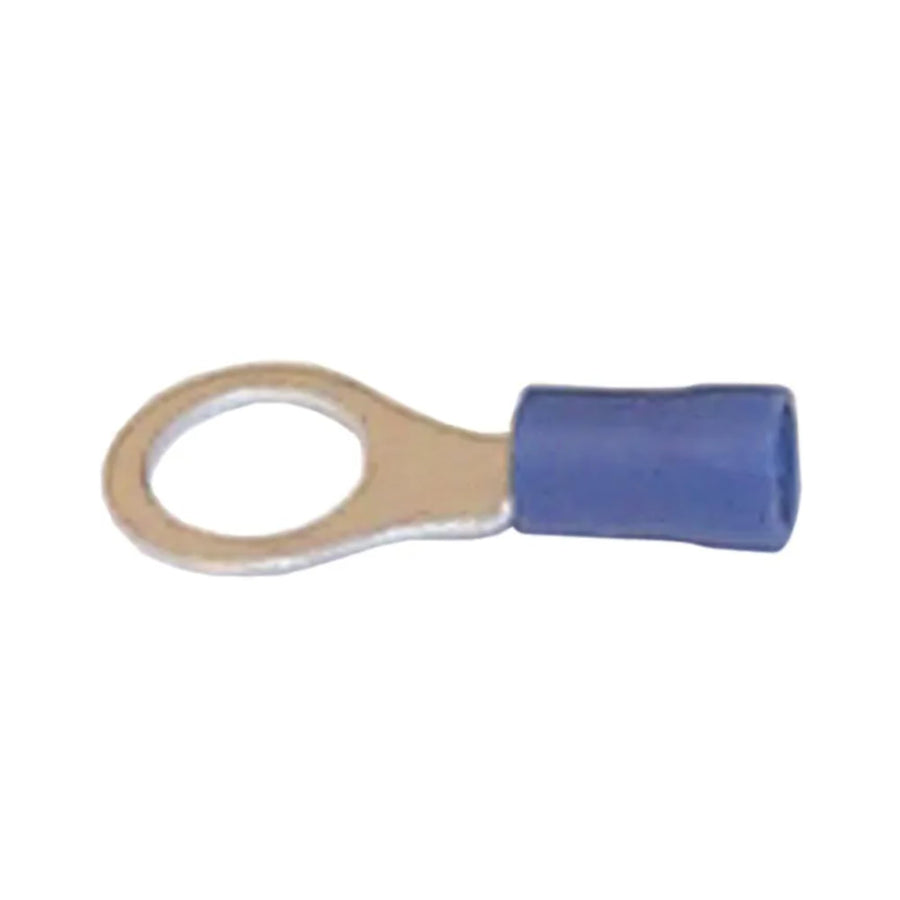 Sierra International EC04190 Ring Insulated Terminals for 16-14 Gauge Wire (10 Pack), Blue, 5/16"