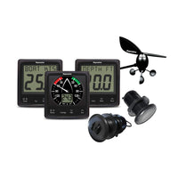 i50/i60 Wind, Speed, Depth System Pack w/Transducers Raymarine
