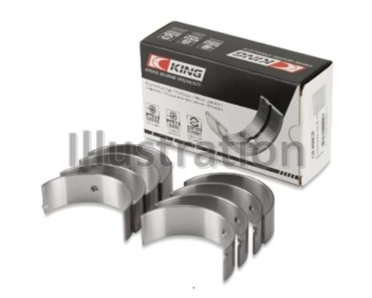 FIAT 147 King (Oversize .010) Rod Bearing Set