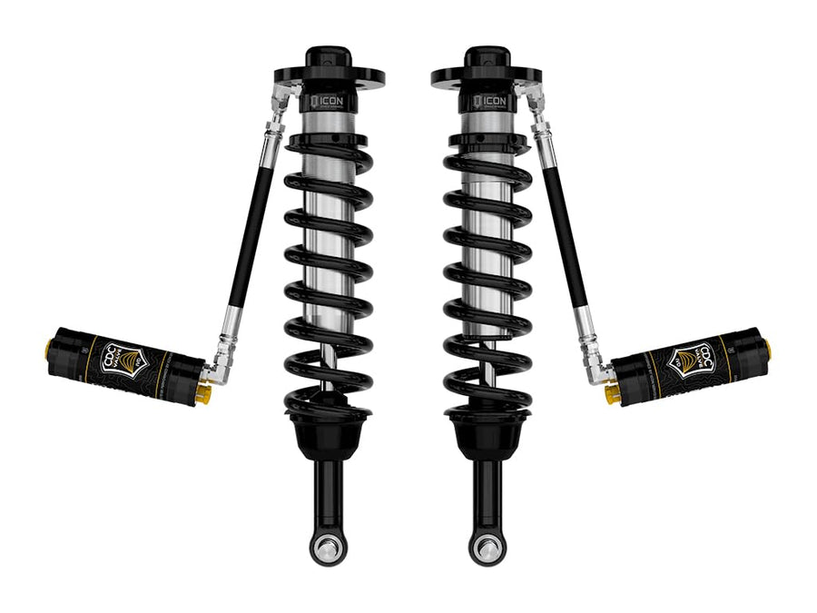 2021-2024 Ford F-150 ICON 4WD, 2.75-3.5" Lift, Front, V.S. 2.5 Series Coilovers, Remote Reservoir w/CDCV, Pair